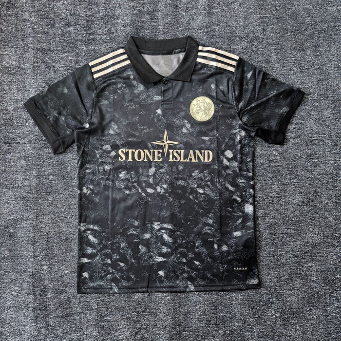 Ajax x Stone Island Collaboration Jersey – Black