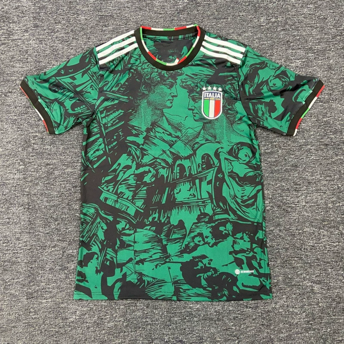 Italy Special Edition Jersey – Green Military Art