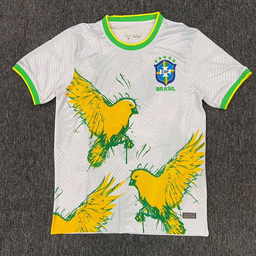 Brazil Special Edition Jersey – White Parrot