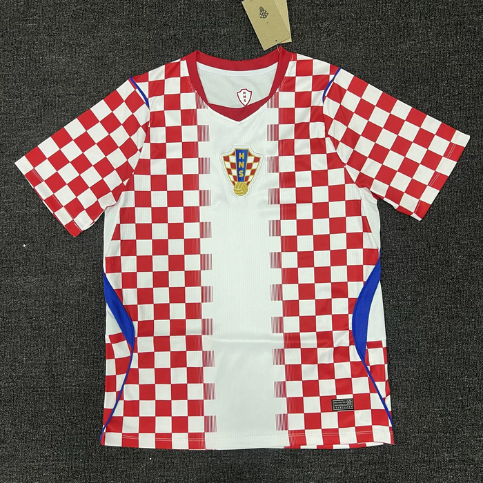 Croatia Home Jersey 2026 – Classic Checkered