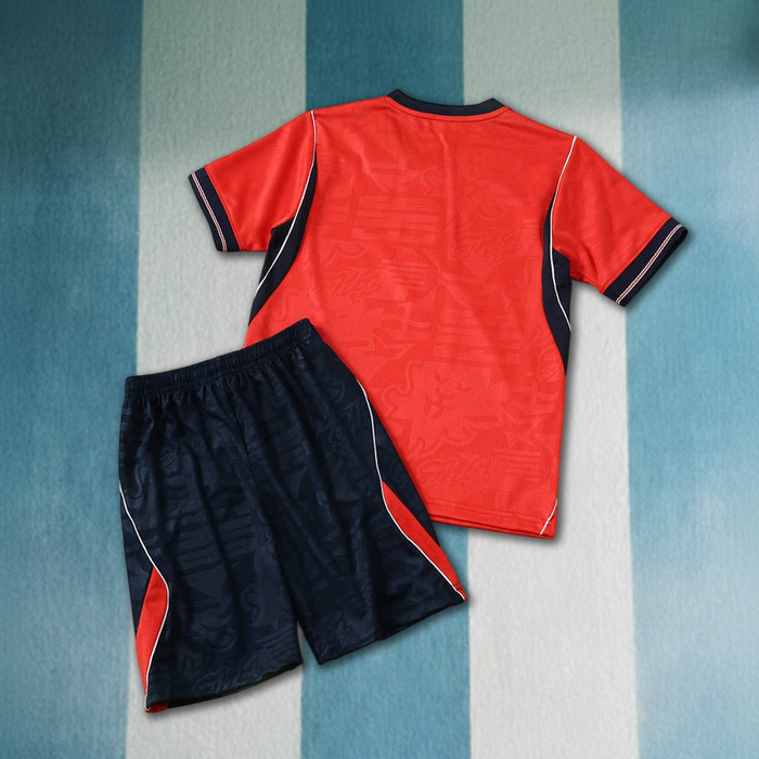 England Away Kids Kit 2026 – Red