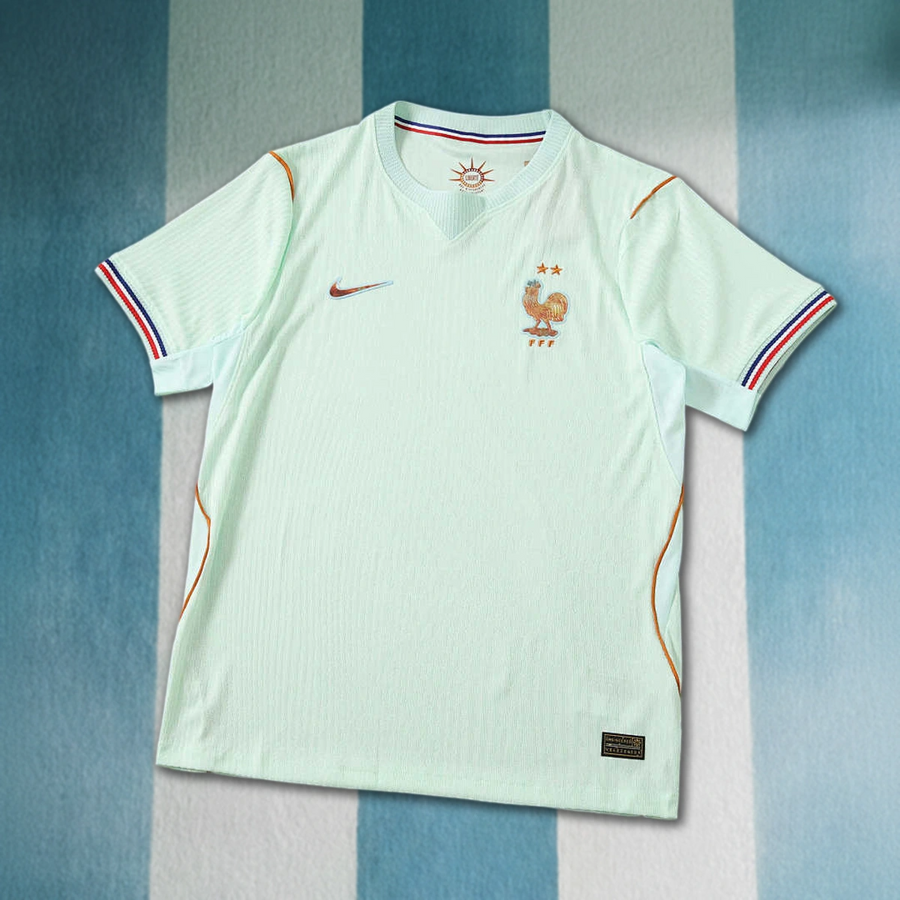 France Away Jersey 2026 – Mint Green Fan Version